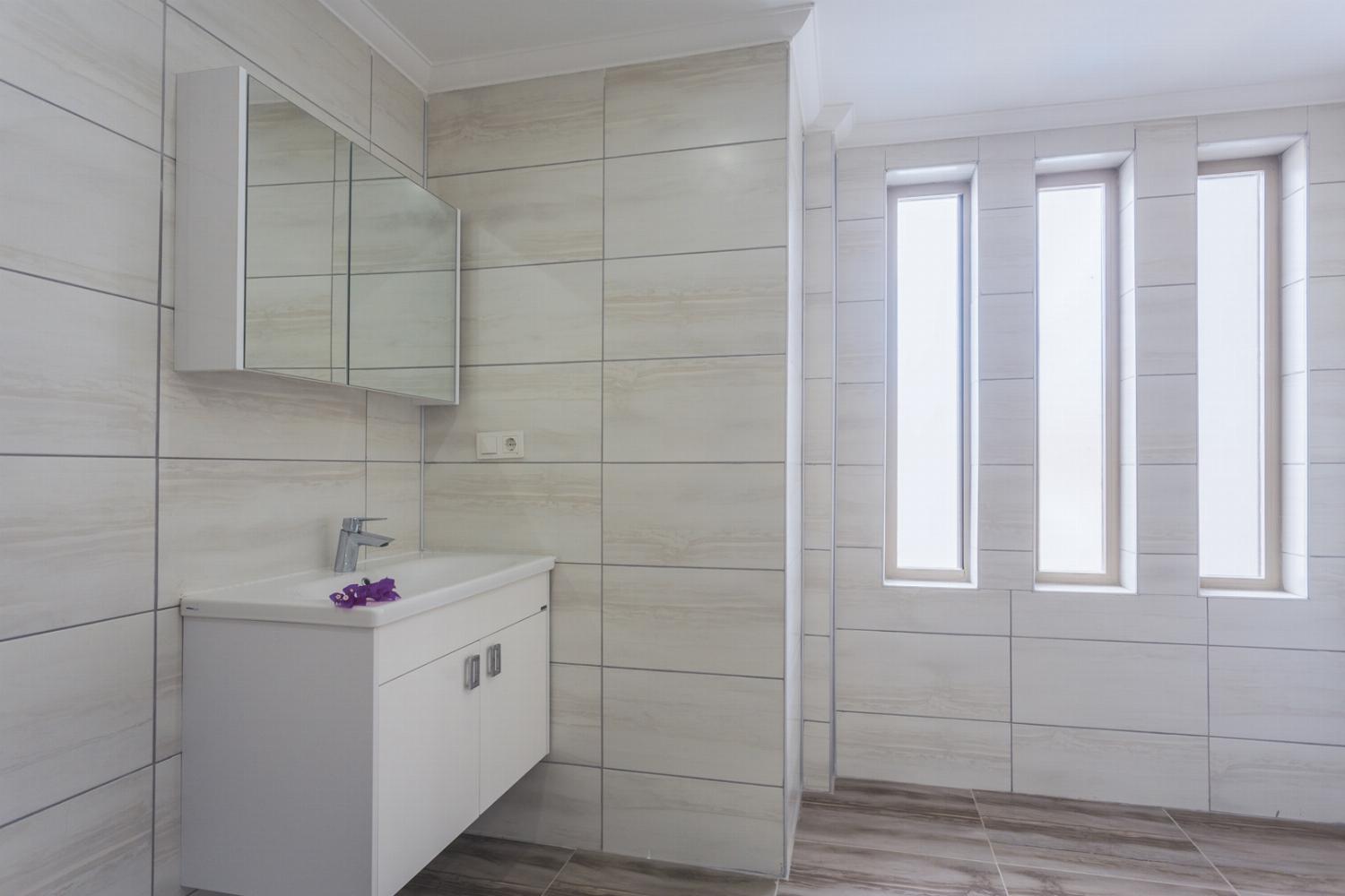 Bathroom with a shower