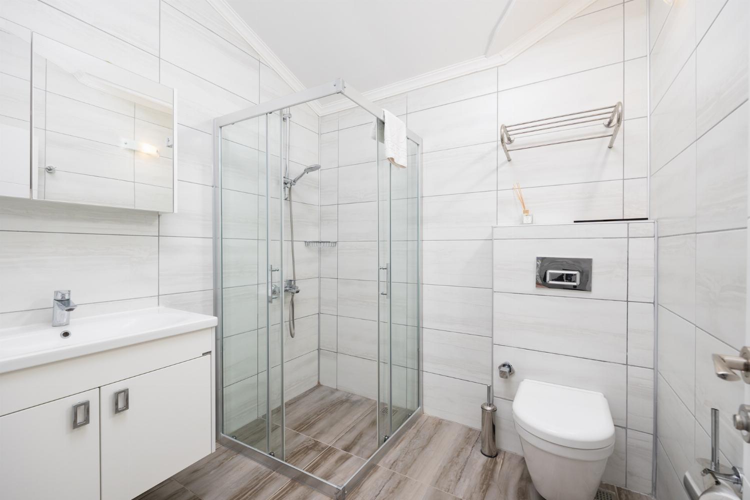 Family bathroom with shower