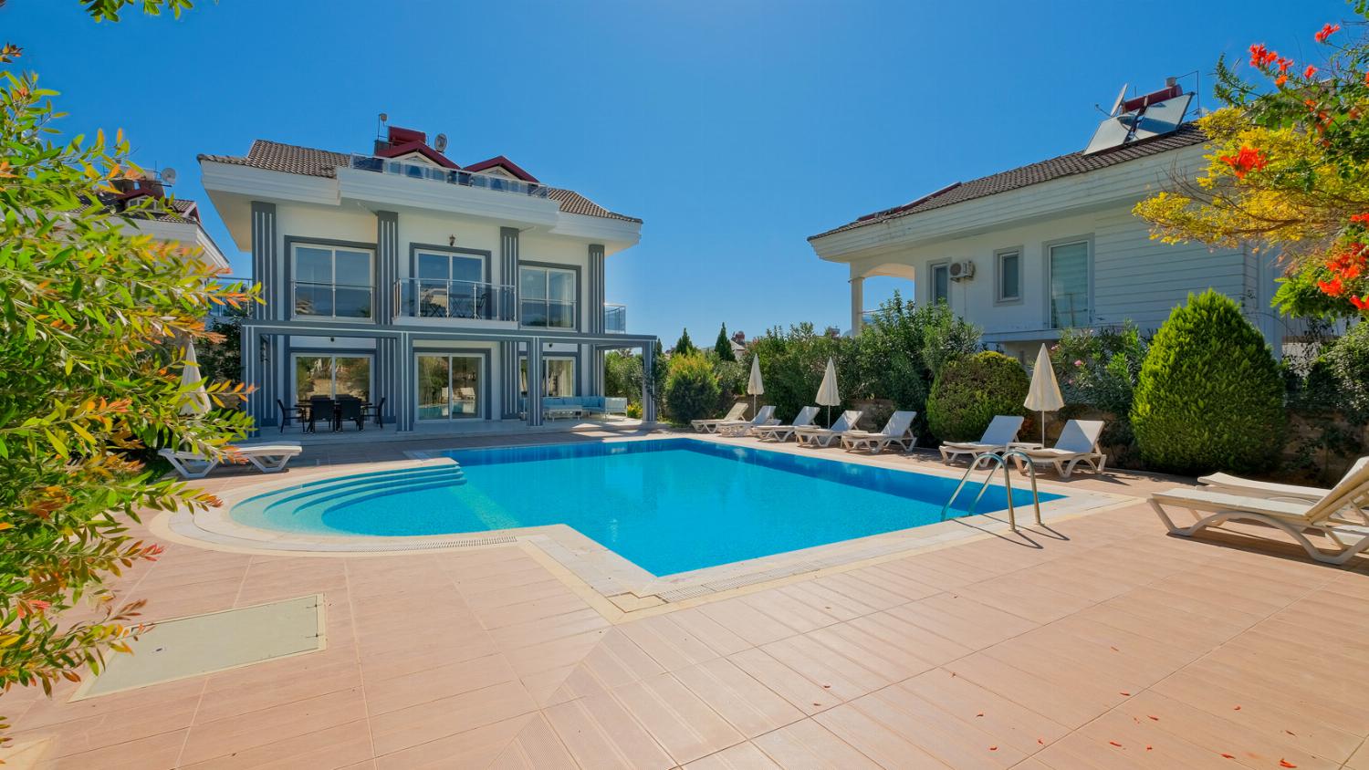 ,Beautiful villa with private pool and terrace