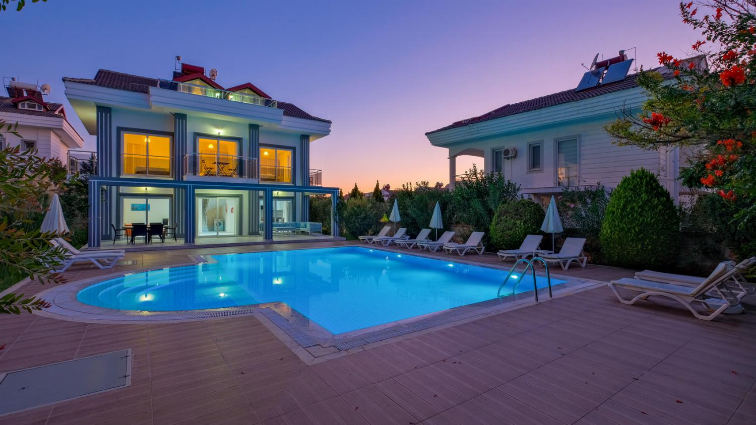 Beautiful villa with private pool and terrace