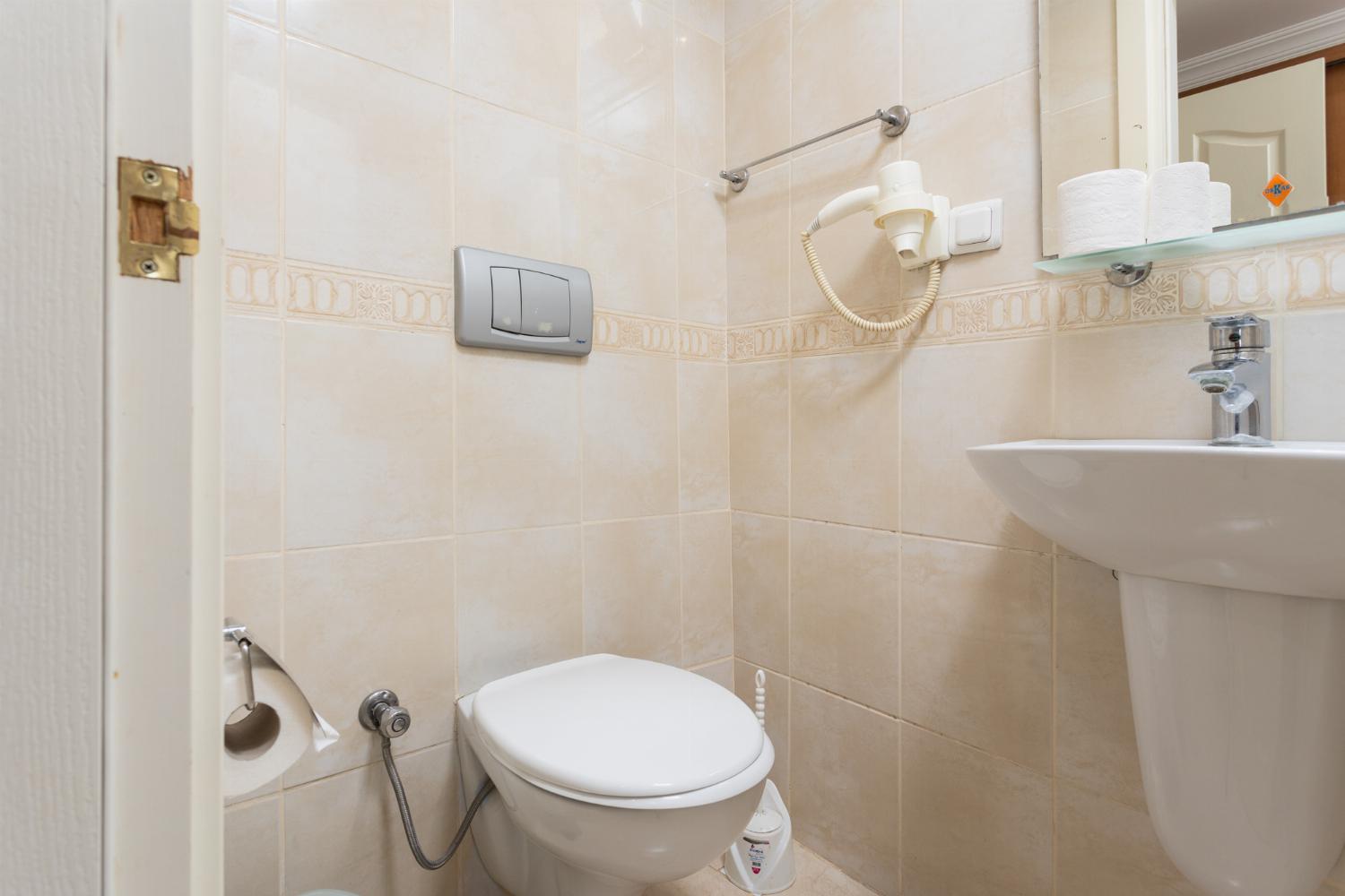 En suite bathroom with shower