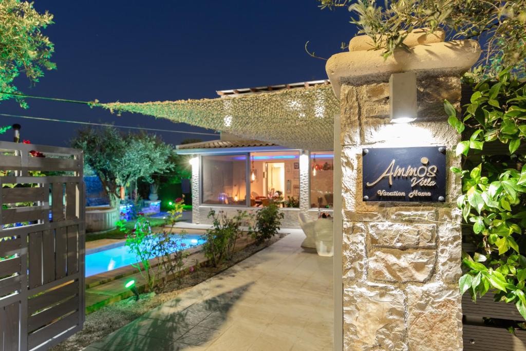 Villa outdoors area