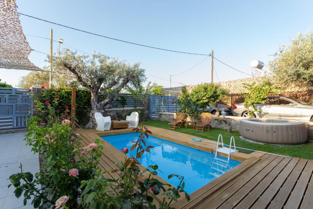 Villa outdoors area