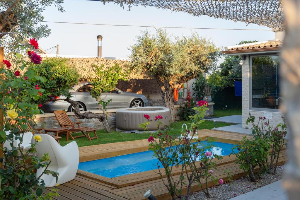Villa outdoors area