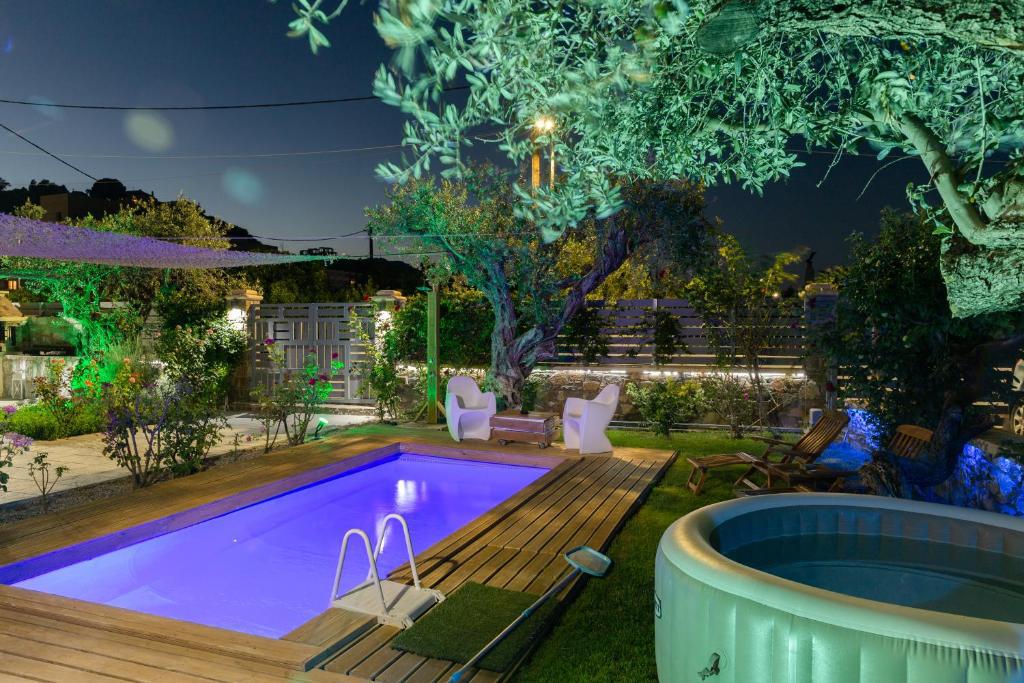 Villa outdoors area