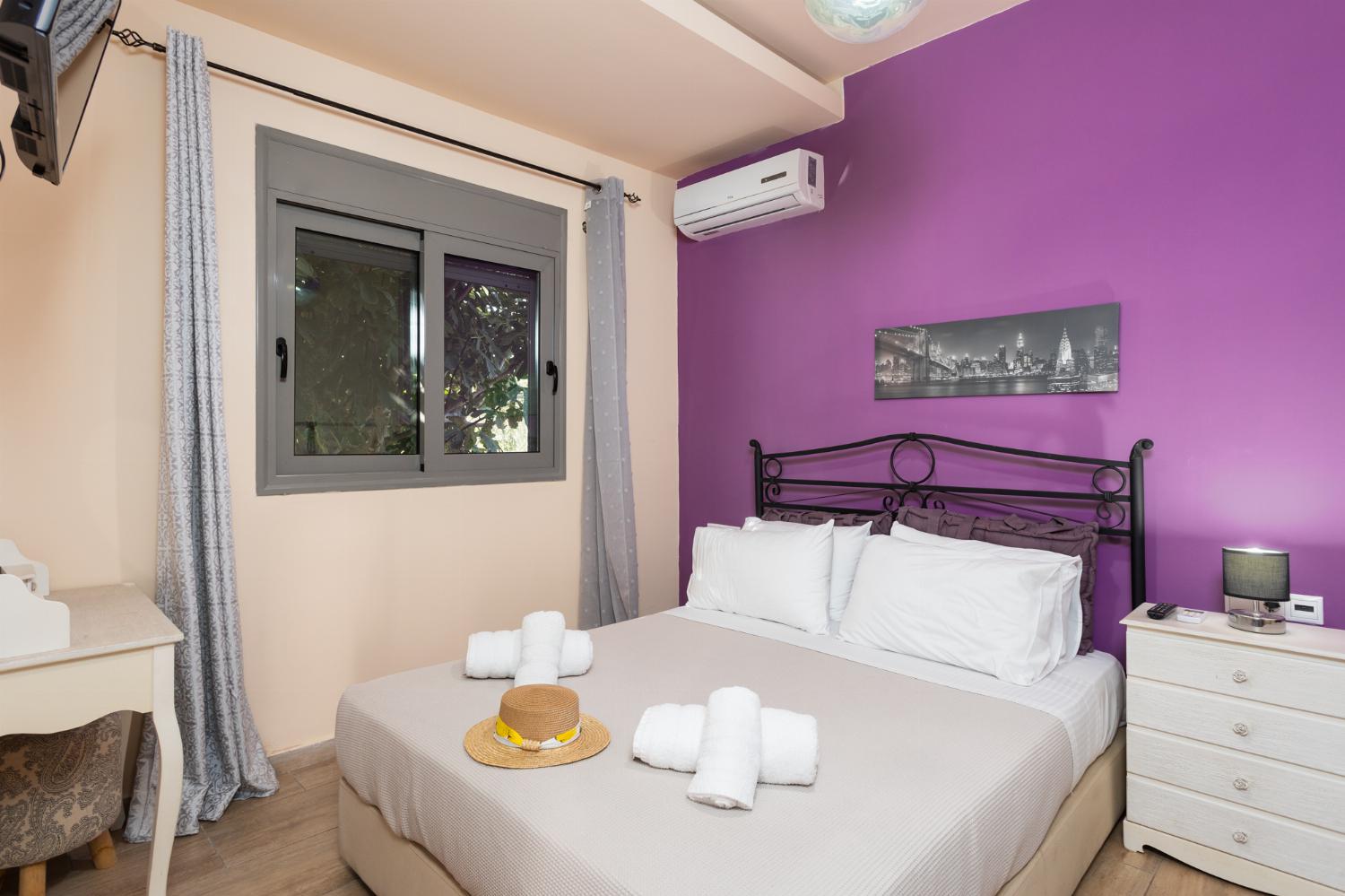 Double bedroom with A/C