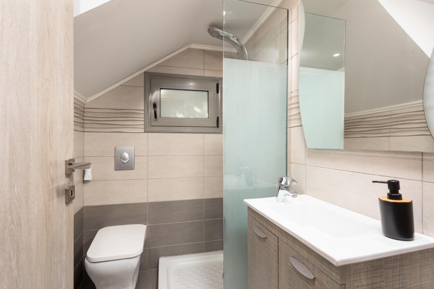 Family bathroom with shower