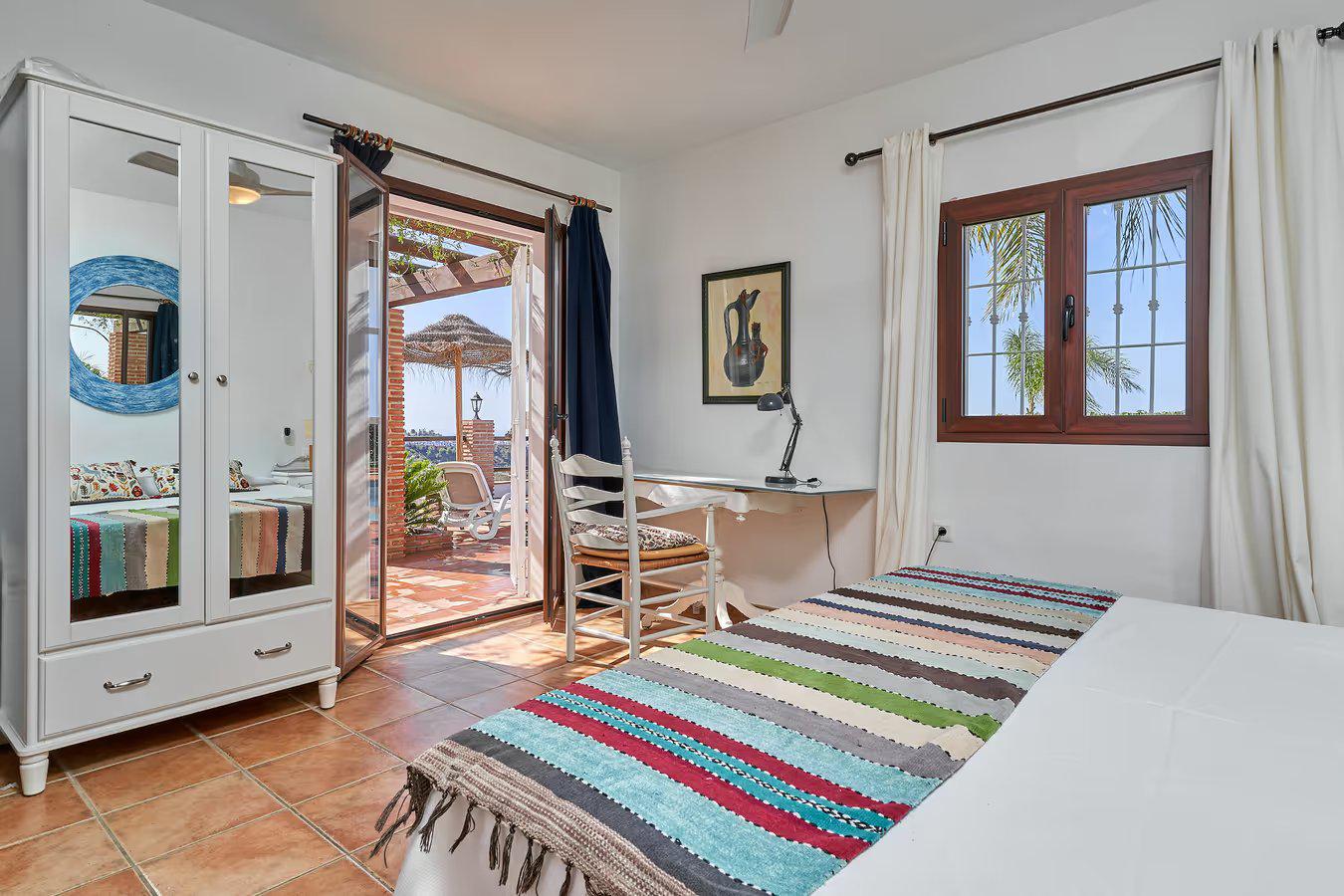 Double bedroom with A/C