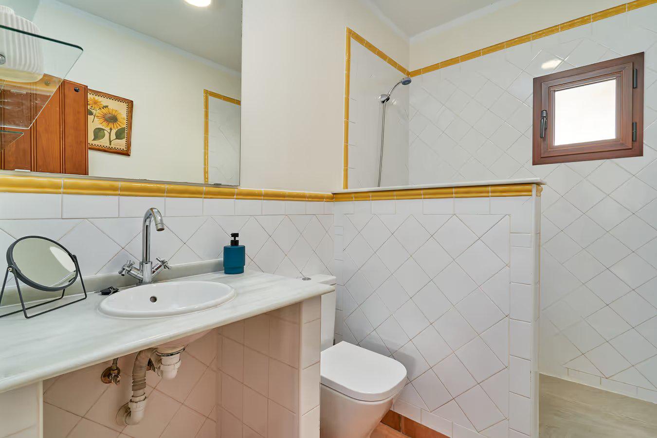 Family bathroom with shower