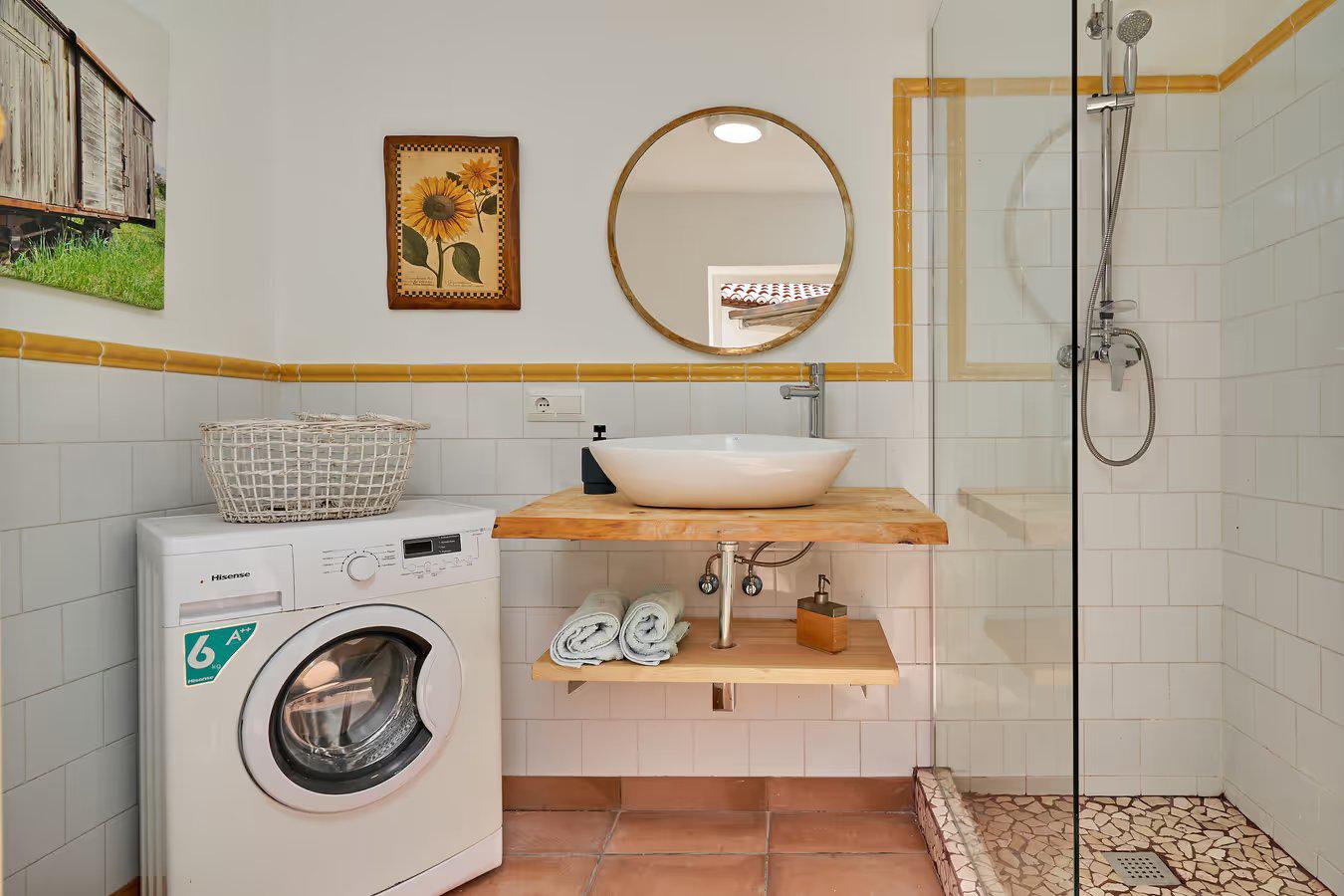 Family bathroom with shower