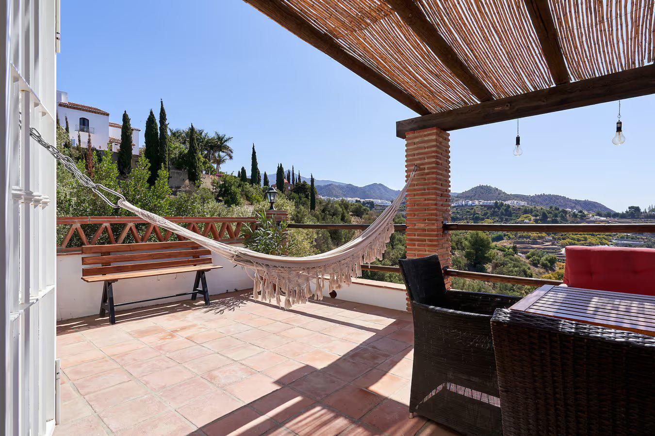 Sheltered terrace
