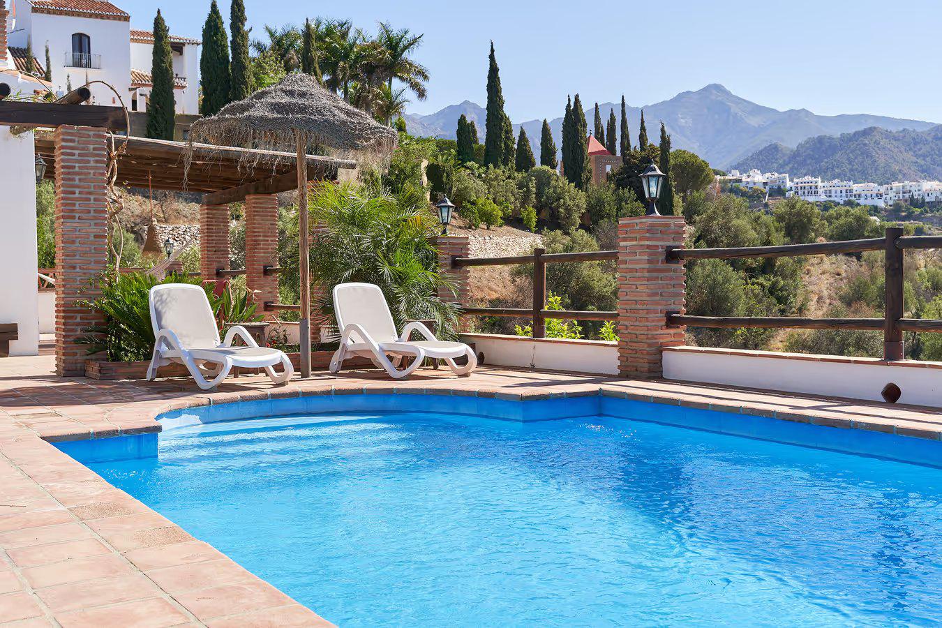,Beautiful villa with private pool and panoramic view