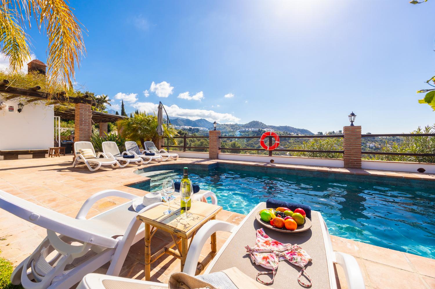 Private pool and terrace