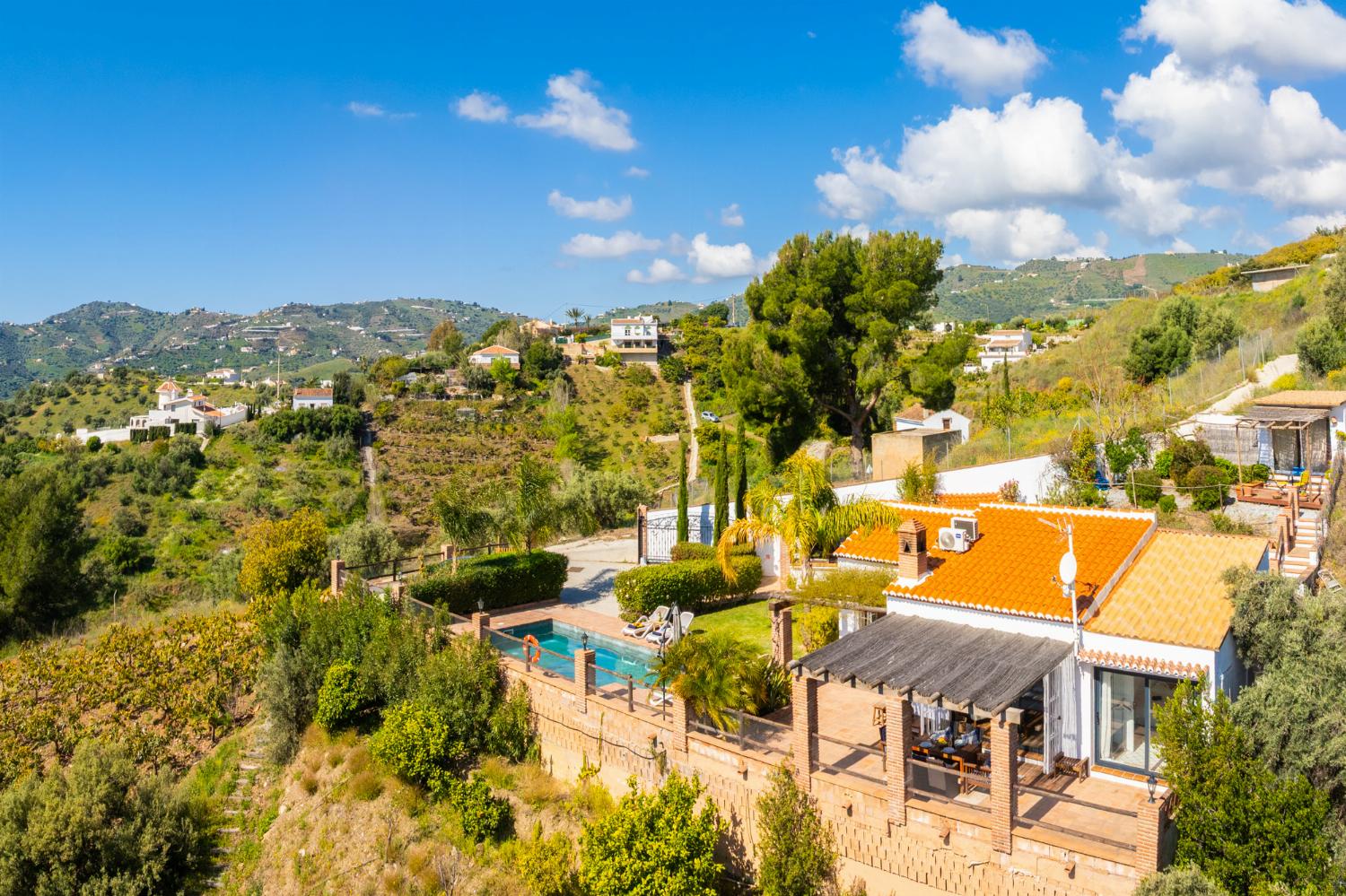 Beautiful villa with private pool and terrace