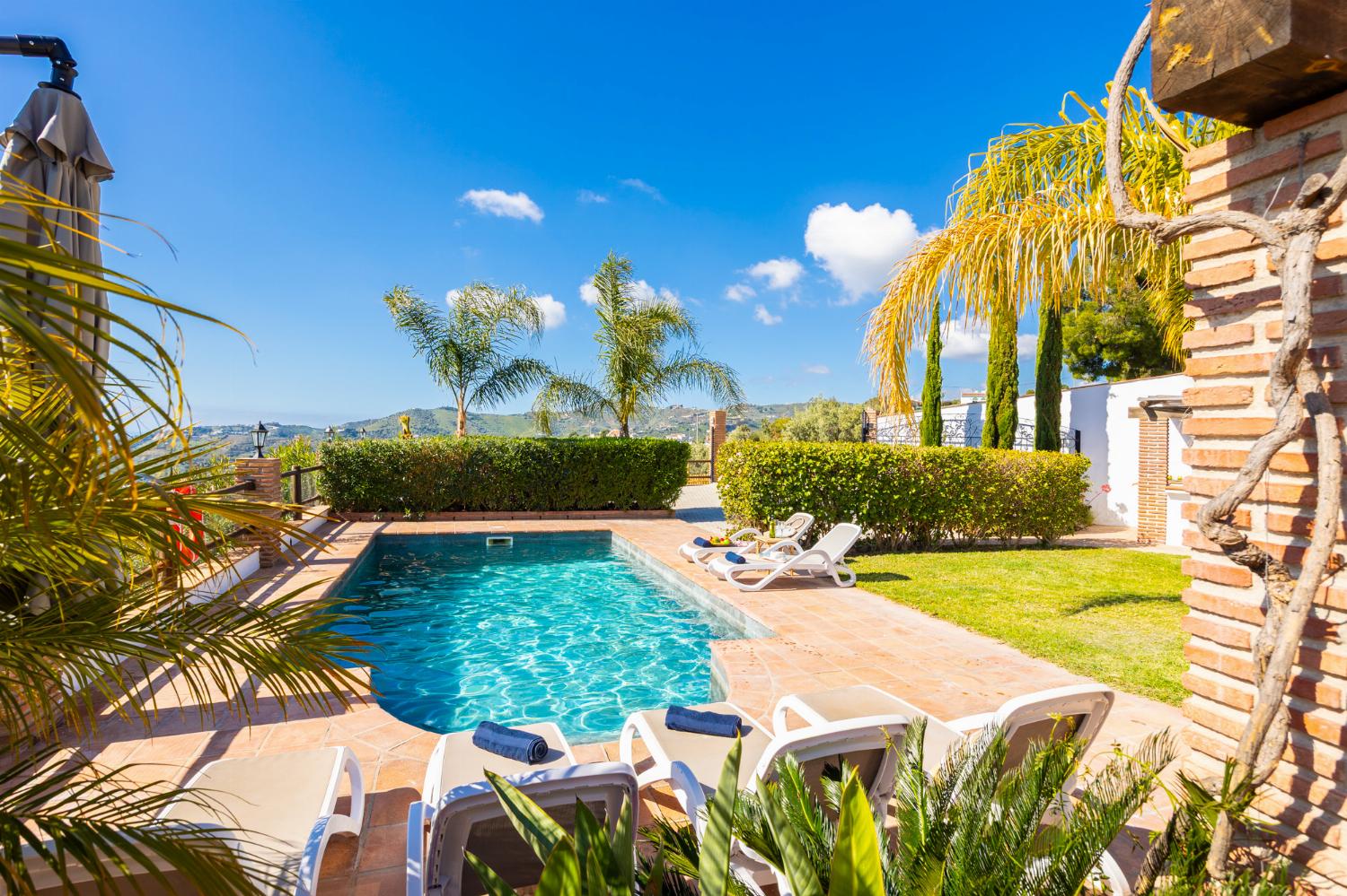Private pool and terrace