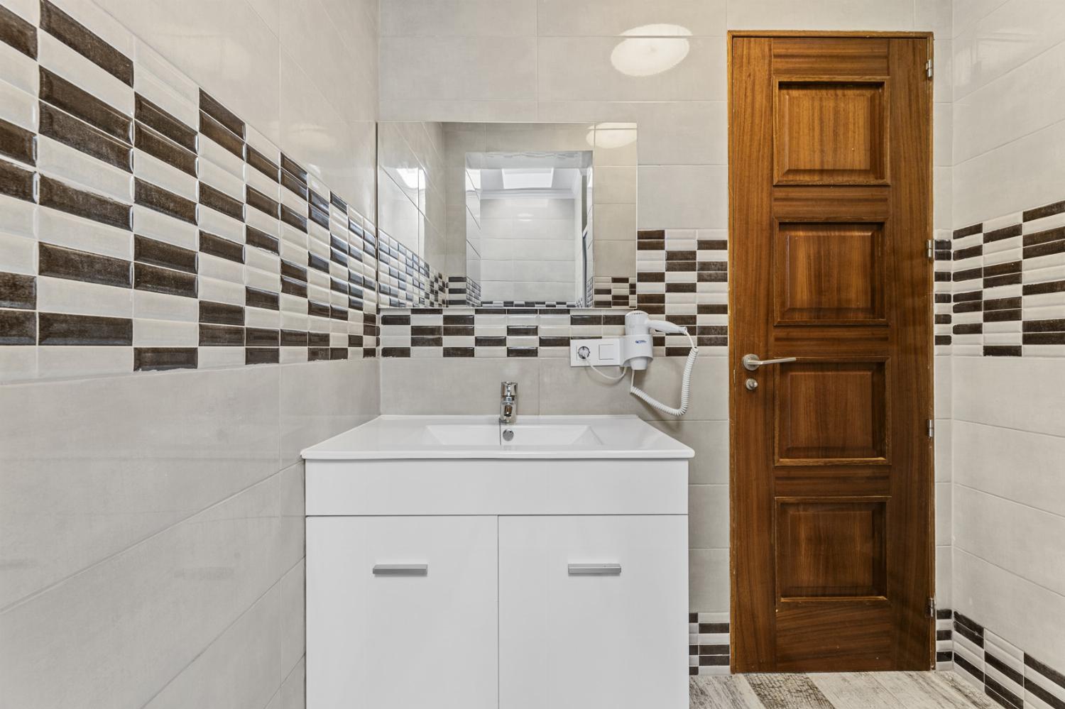 Family bathroom with shower