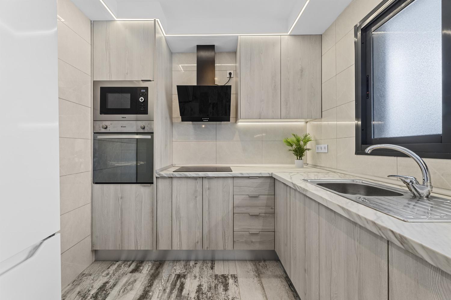 Equipped kitchen