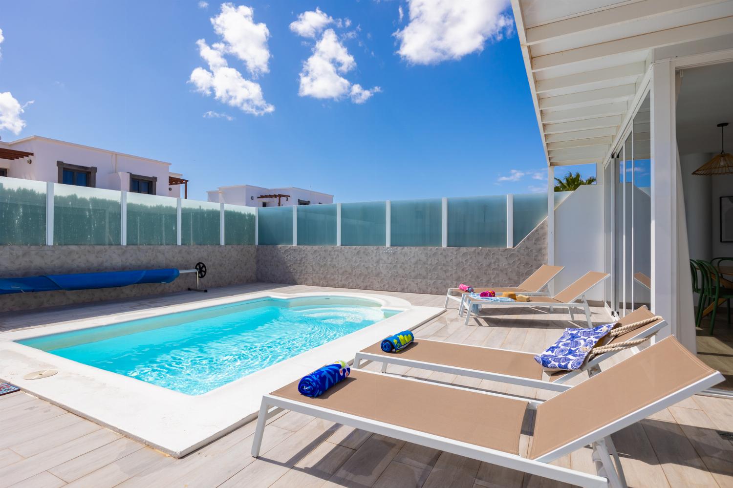Private pool and terrace