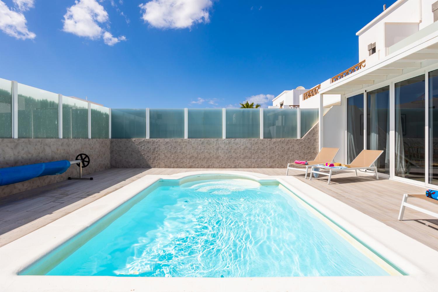 Private pool and terrace
