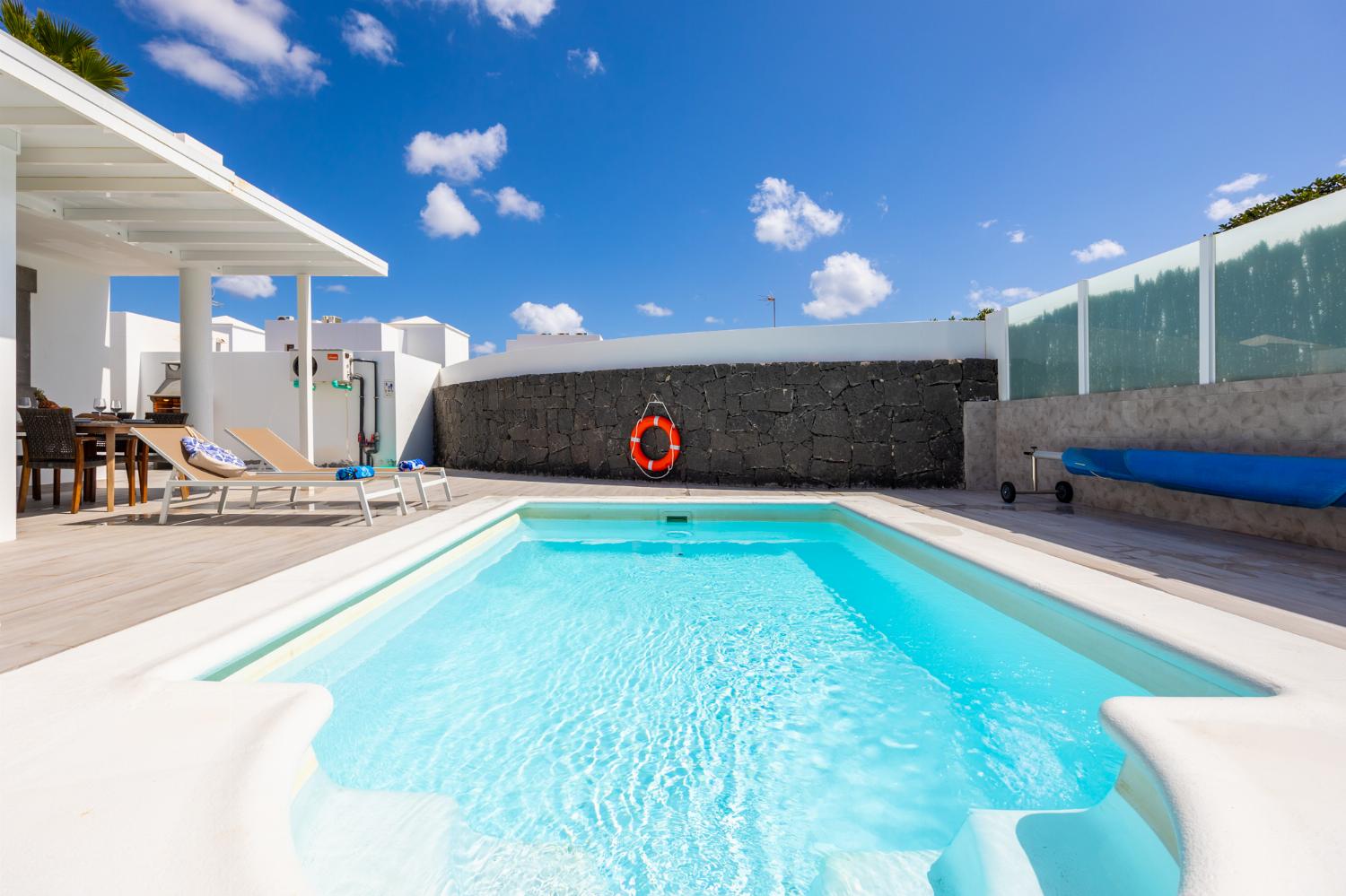 Private pool and terrace