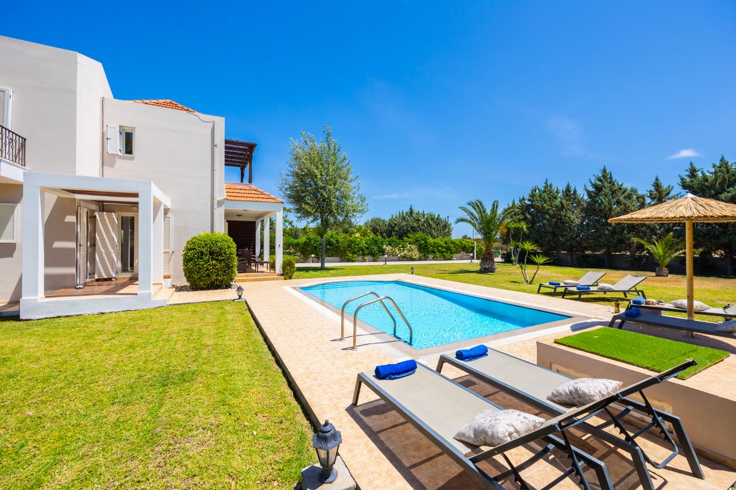 Beautiful villa with private pool, terrace, and garden