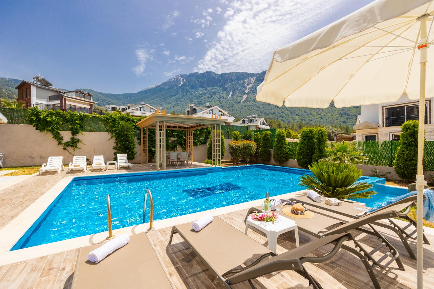 Private pool and terrace