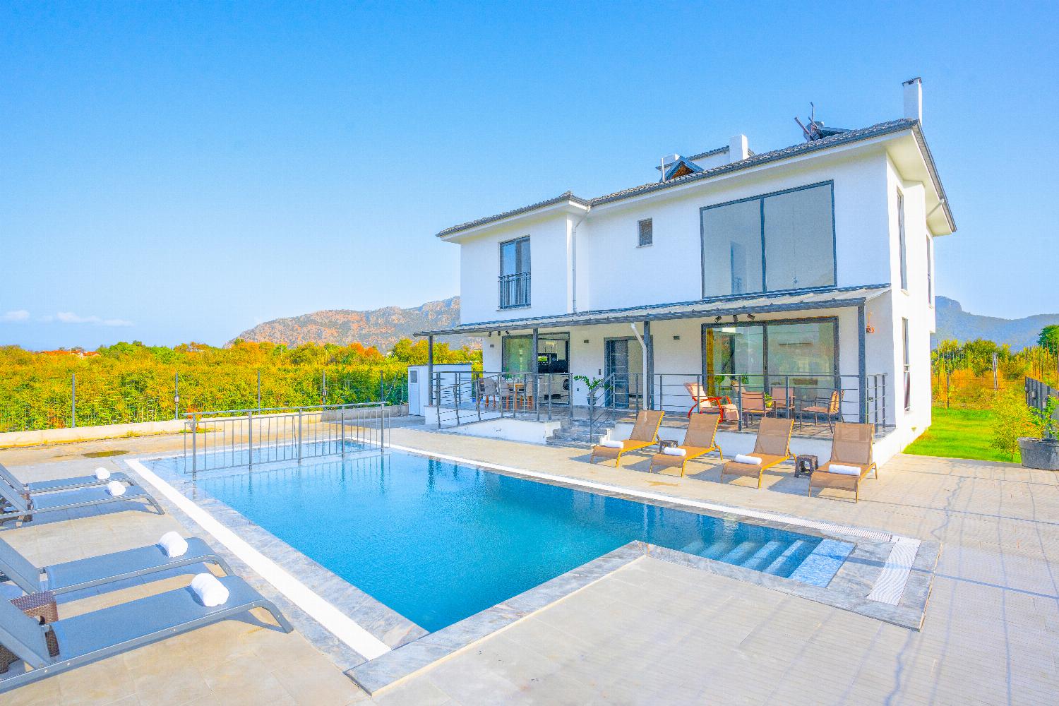 ,Beautiful villa with private pool and terrace