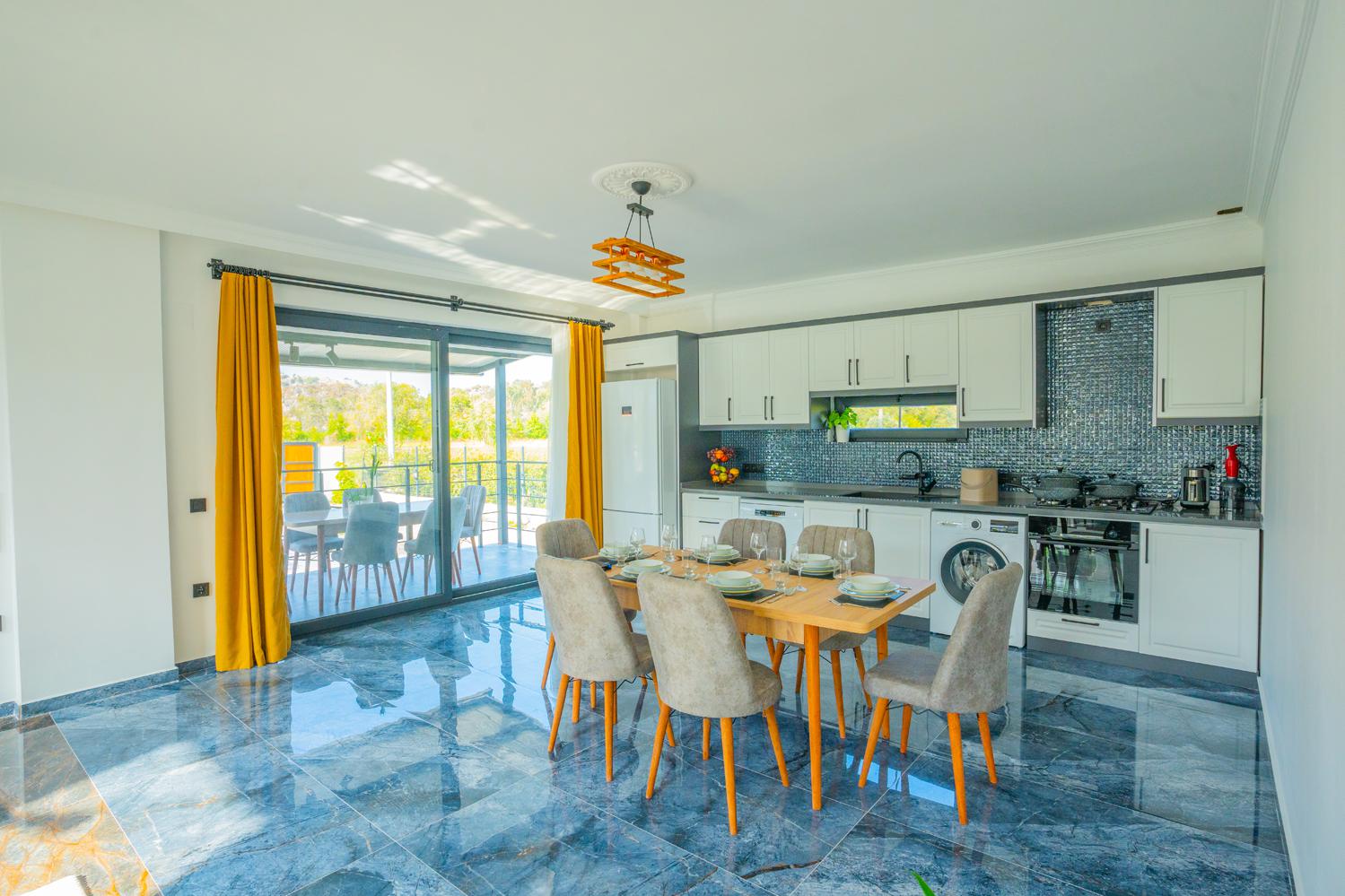Equipped kitchen