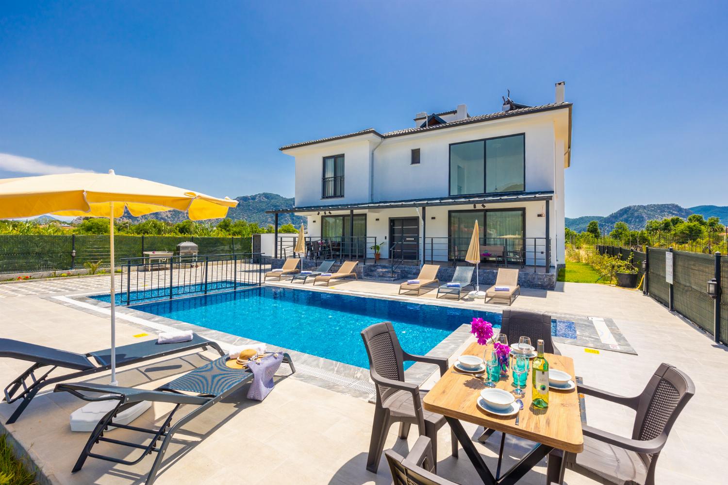 ,Beautiful villa with private pool and terrace