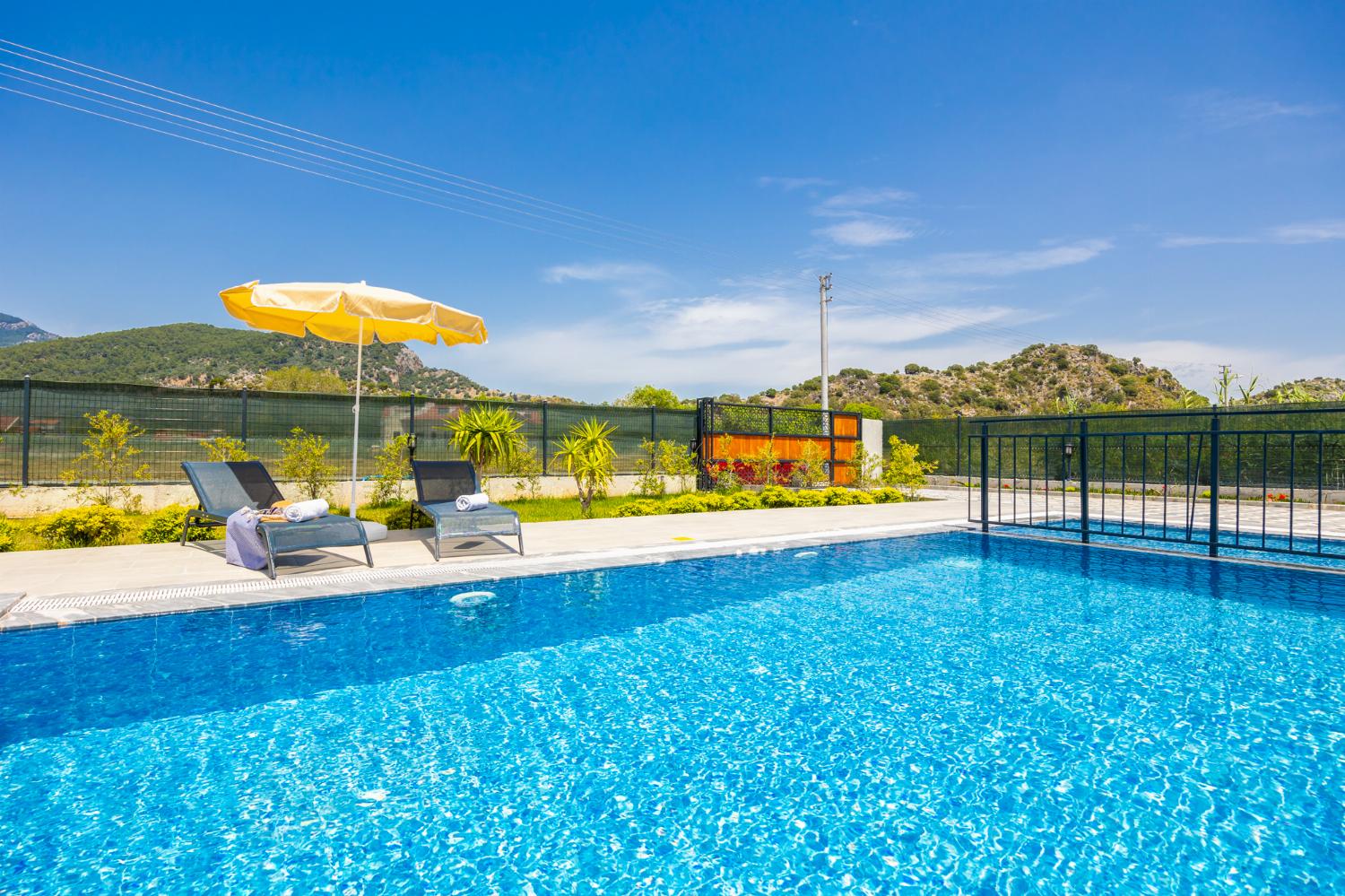 Private pool and terrace