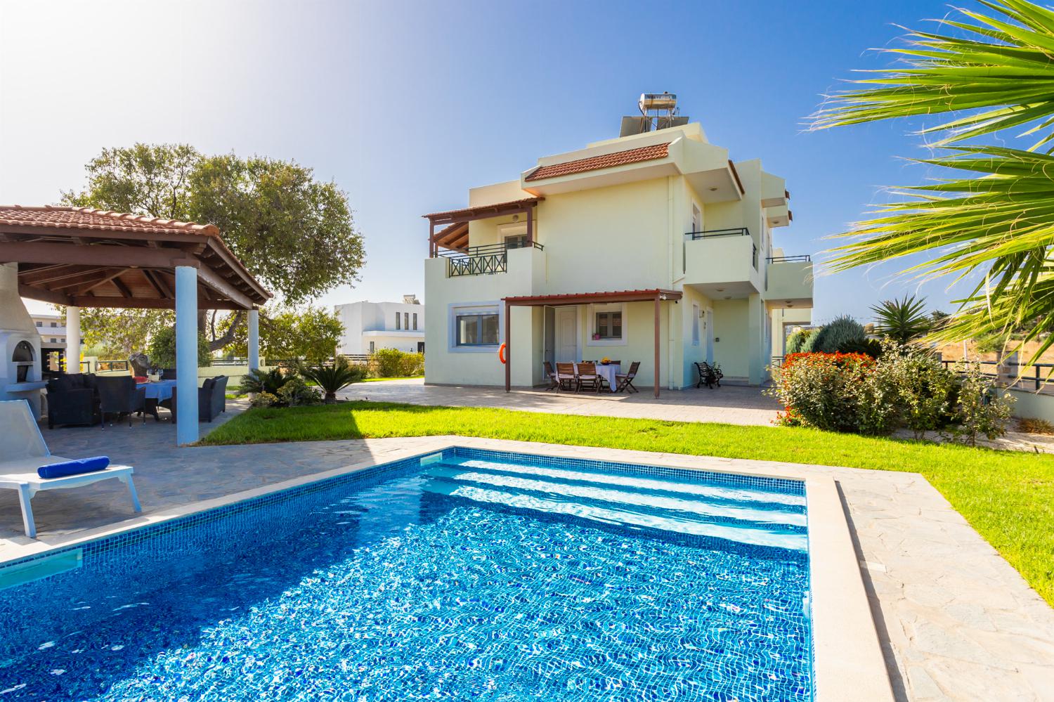 ,Beautiful villa with private pool, terrace, and garden