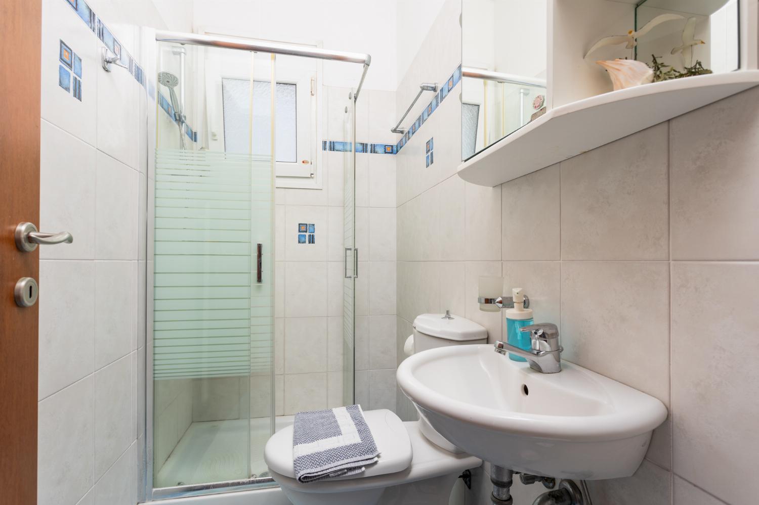 Family bathroom with shower