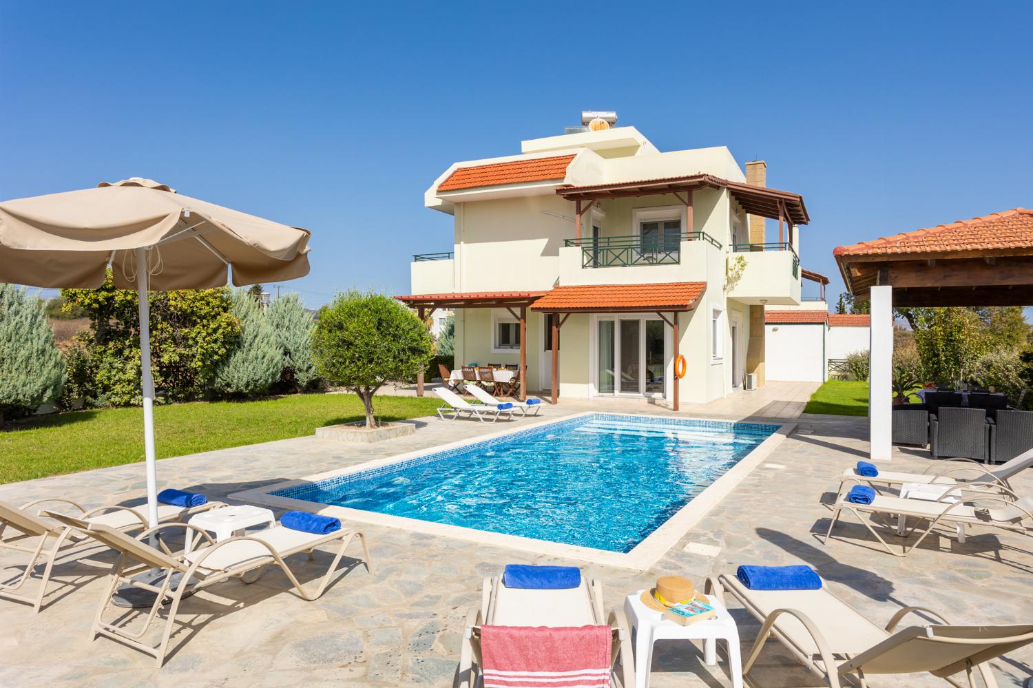 Beautiful villa with private pool, terrace, and garden