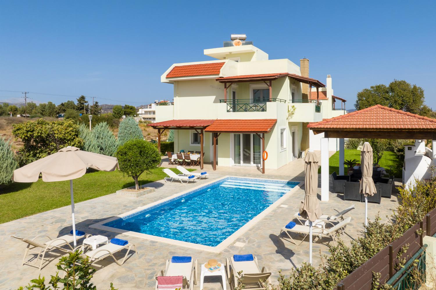 Beautiful villa with private pool, terrace, and garden