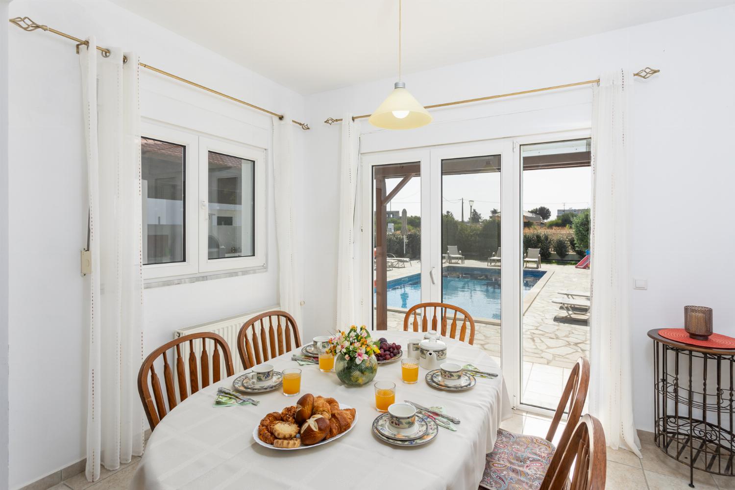 Dining area