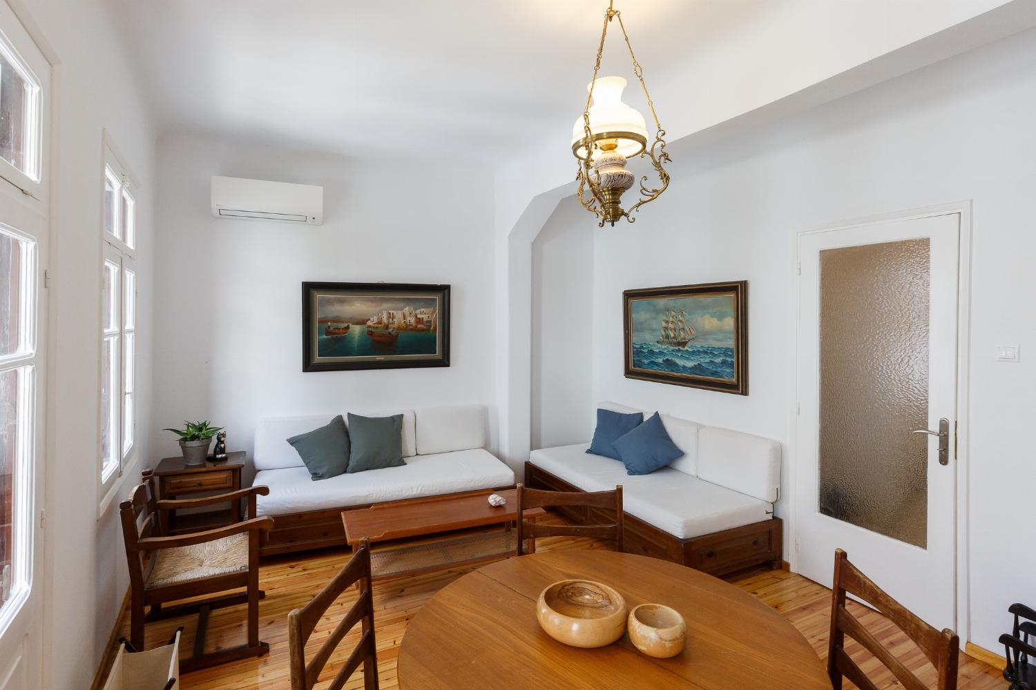 Living room with A/C