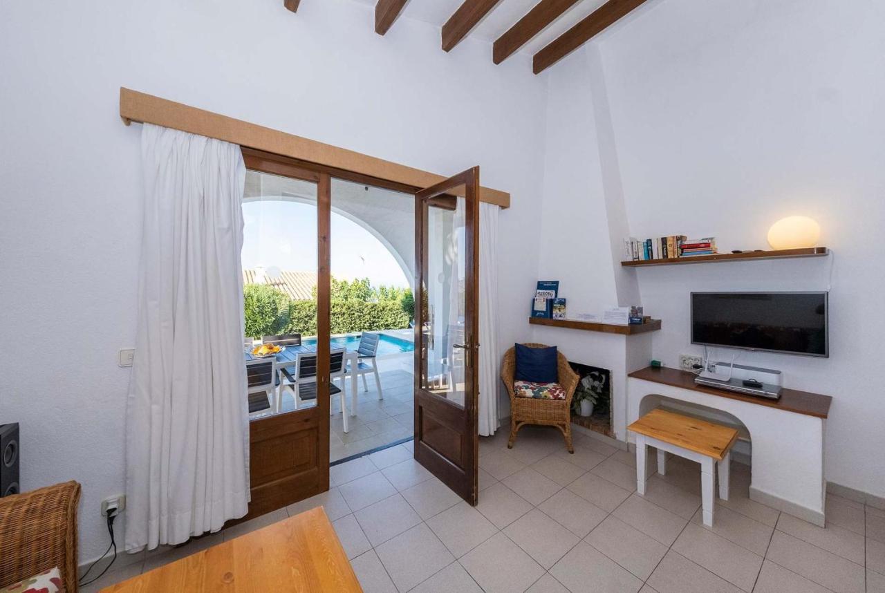 Living room with access to the patio
