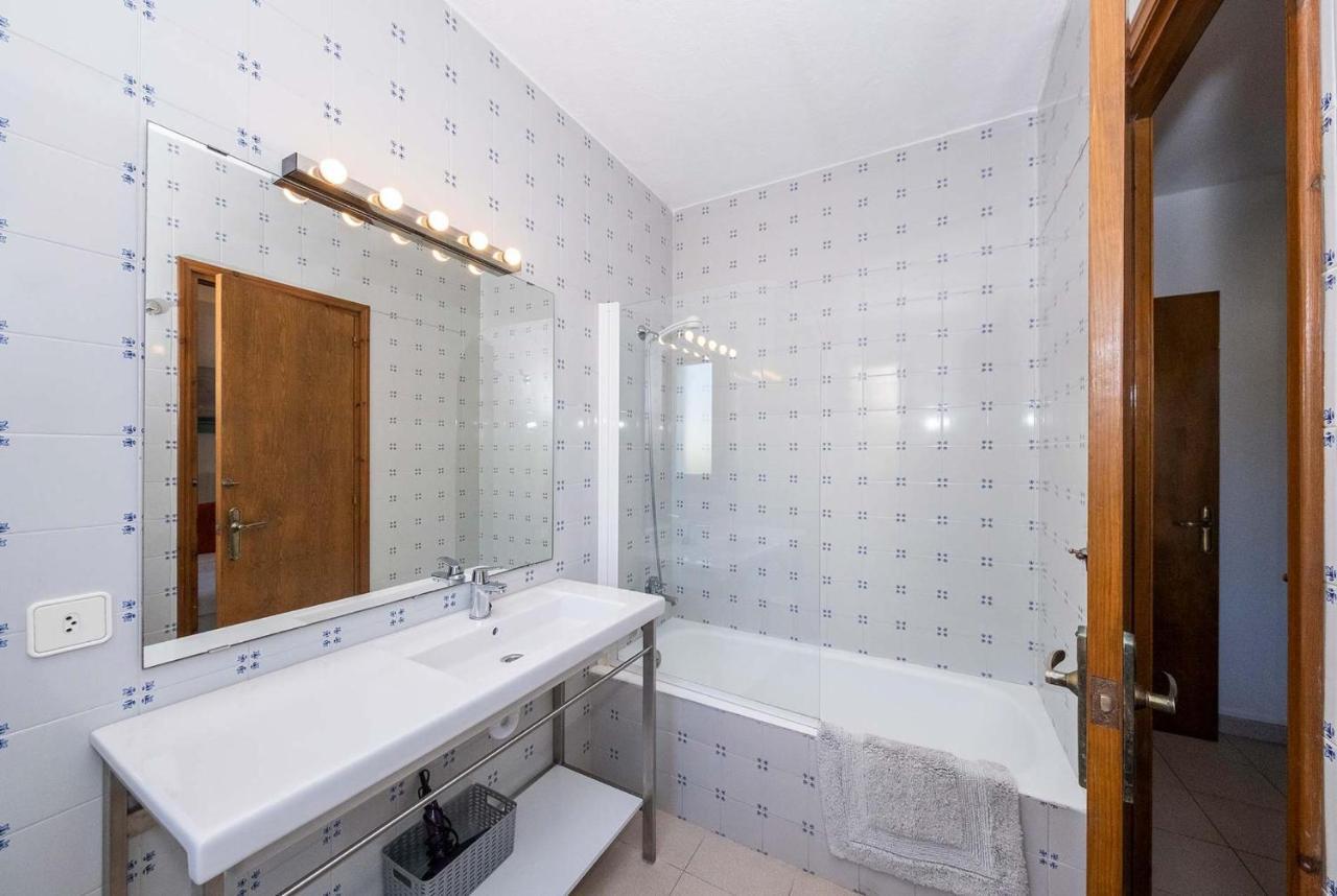 Family bathroom with bath