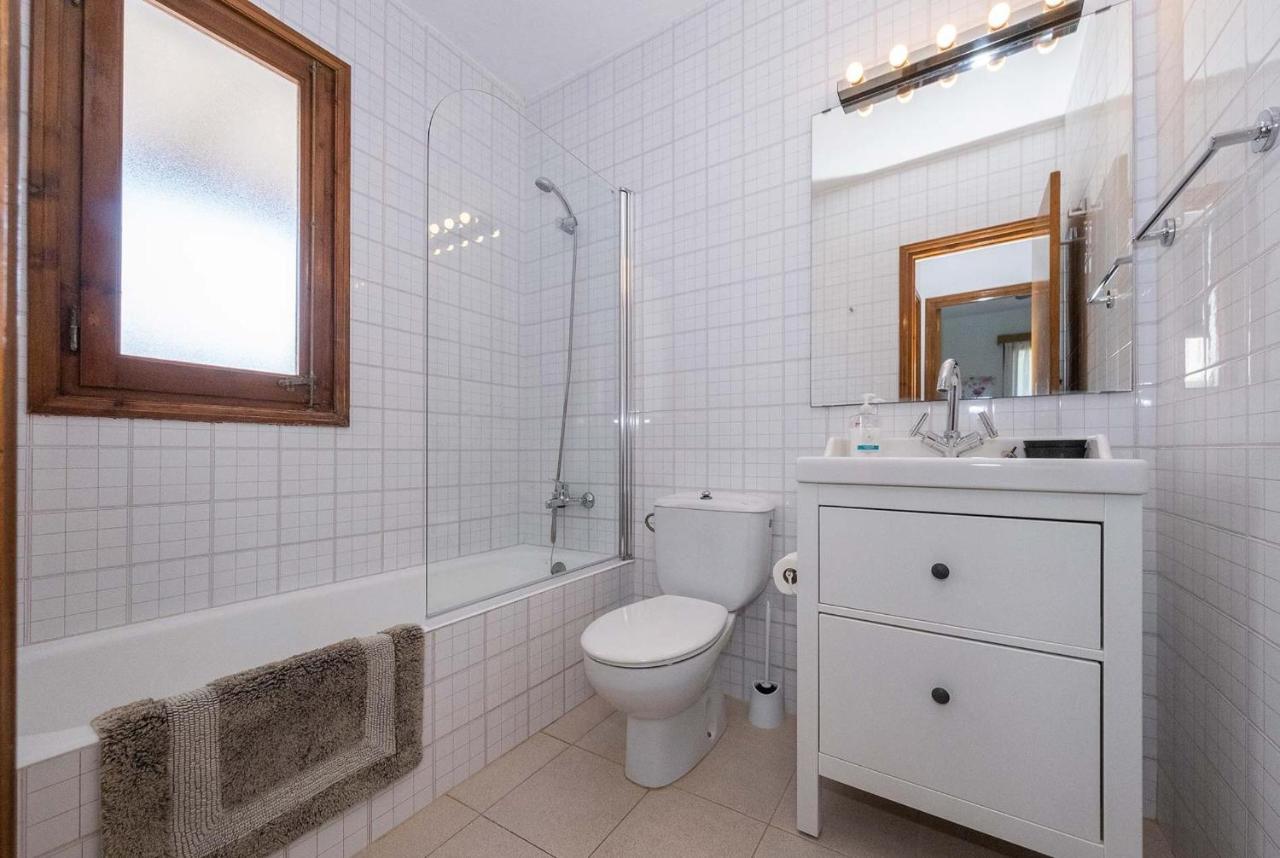 Family bathroom with bath
