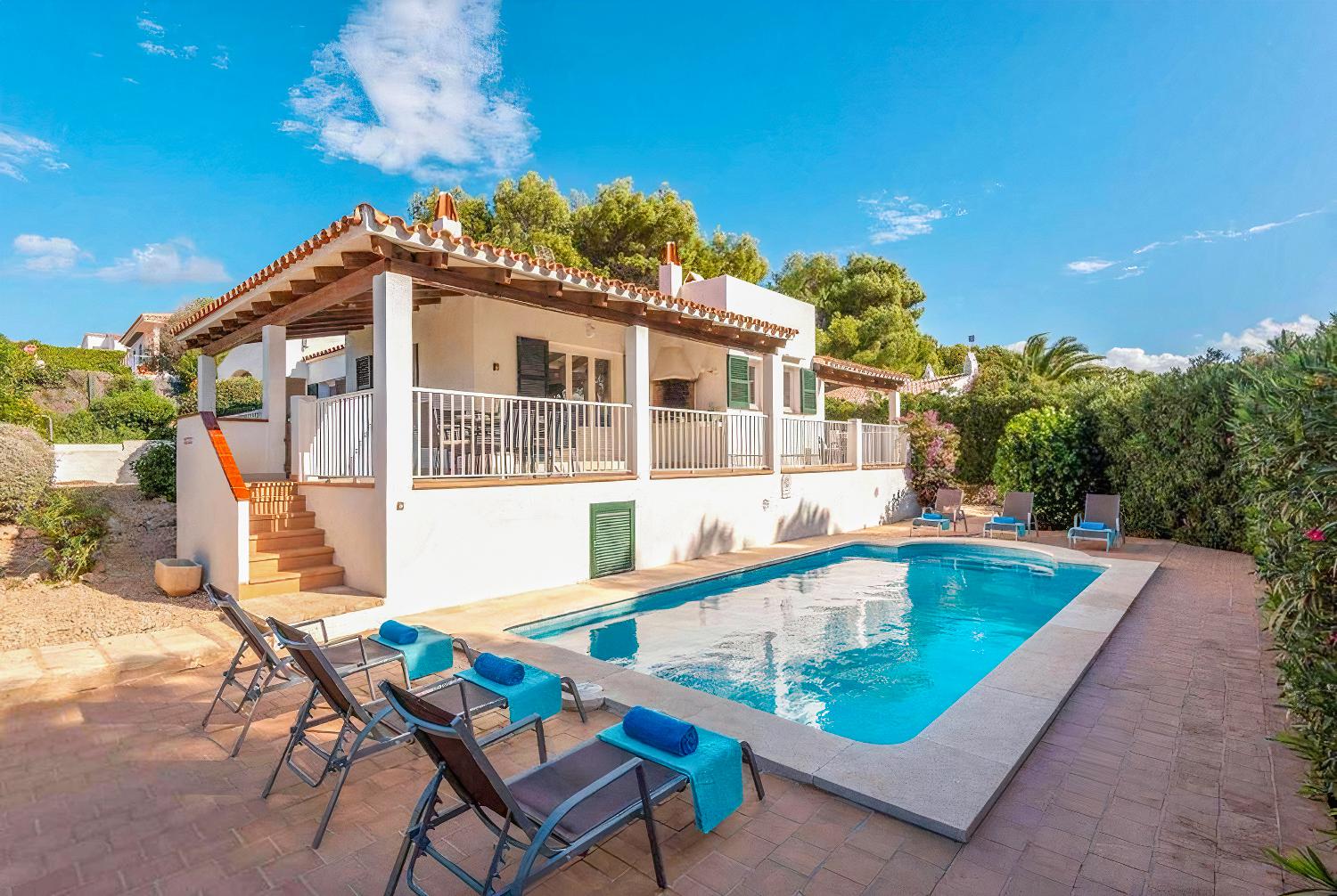 ,Beautiful villa with private pool
