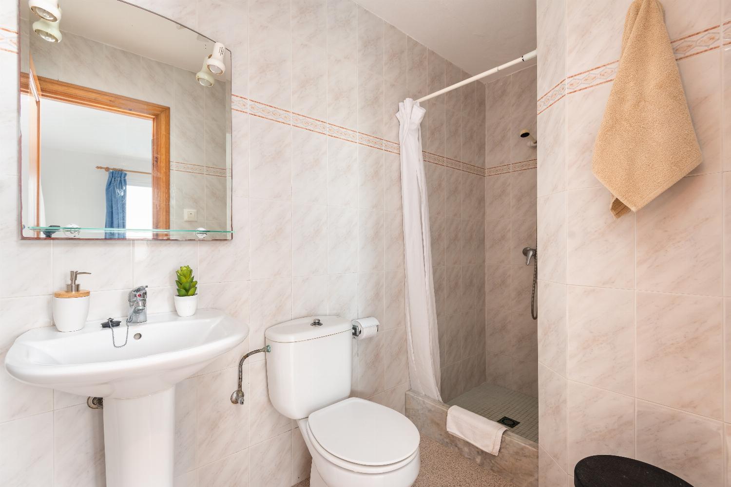 Family bathroom with shower