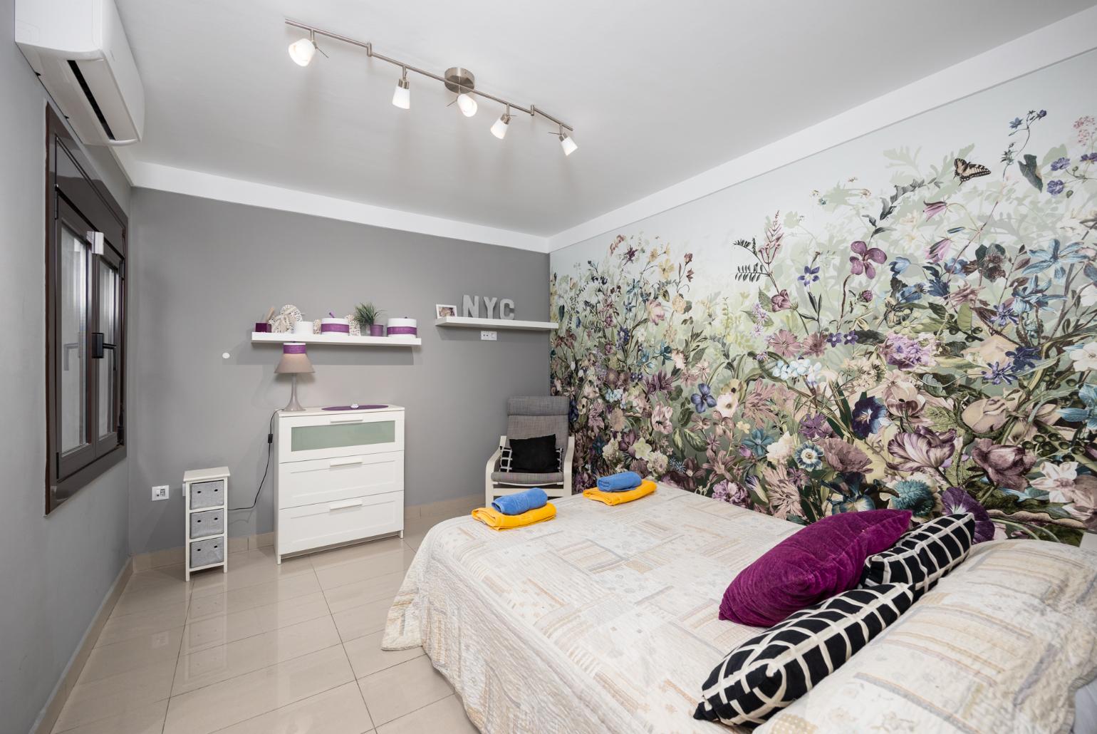 Double bedroom with A/C