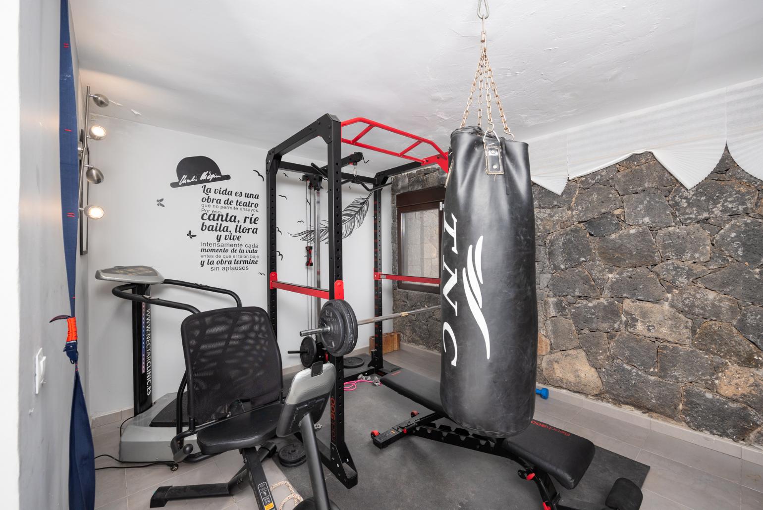 Gym area