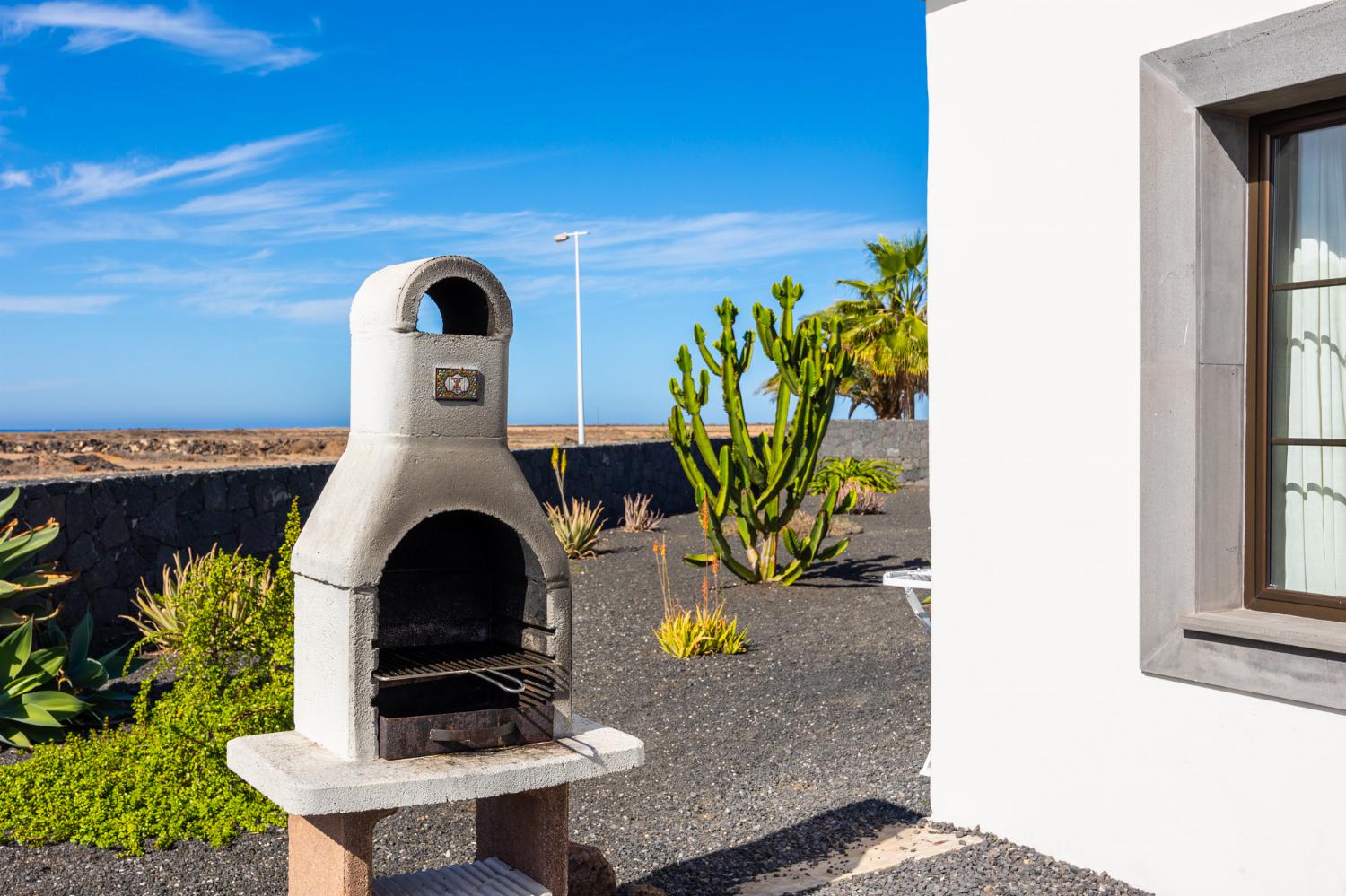 Terrace area with BBQ