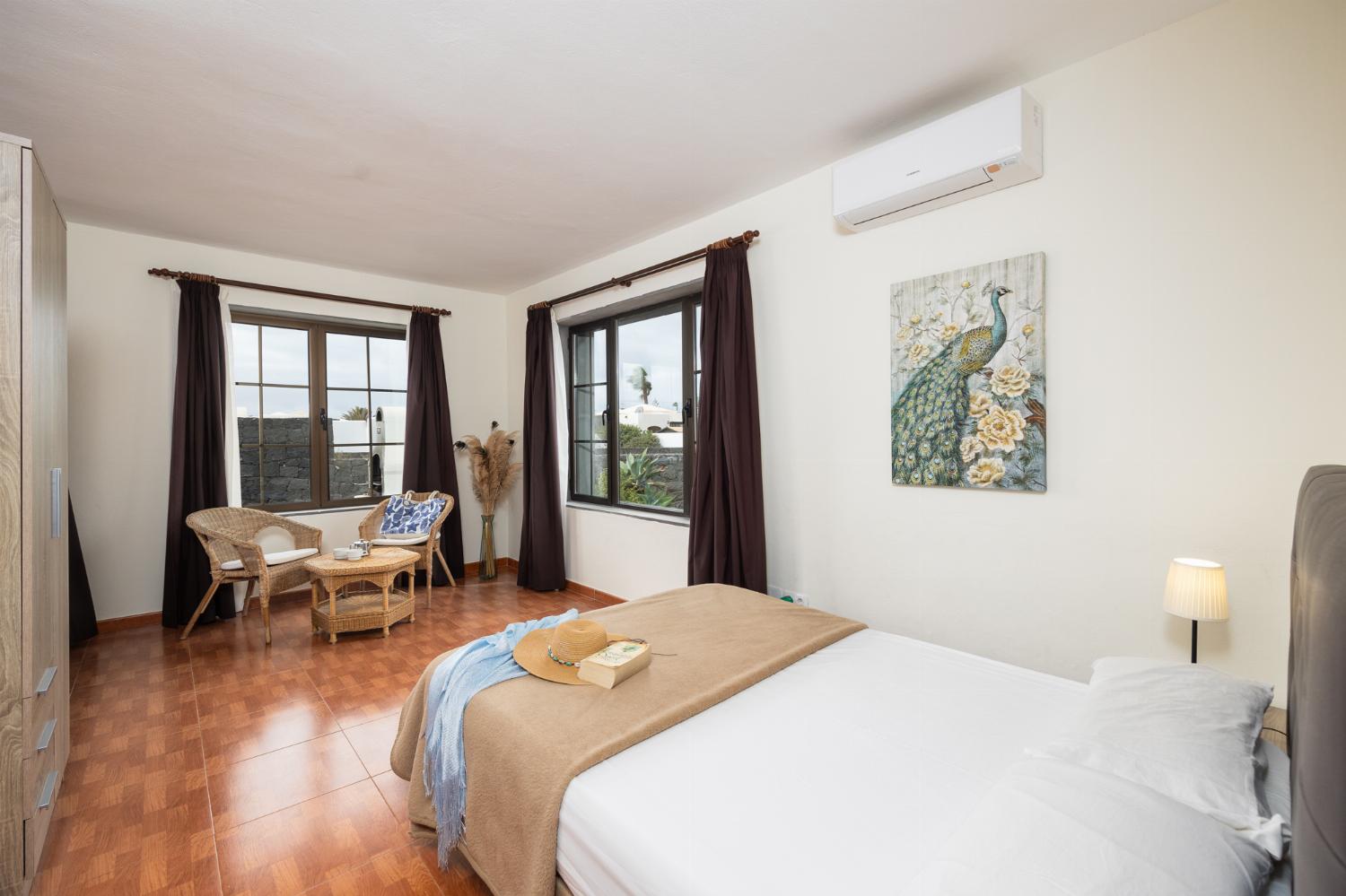 Double bedroom with A/C