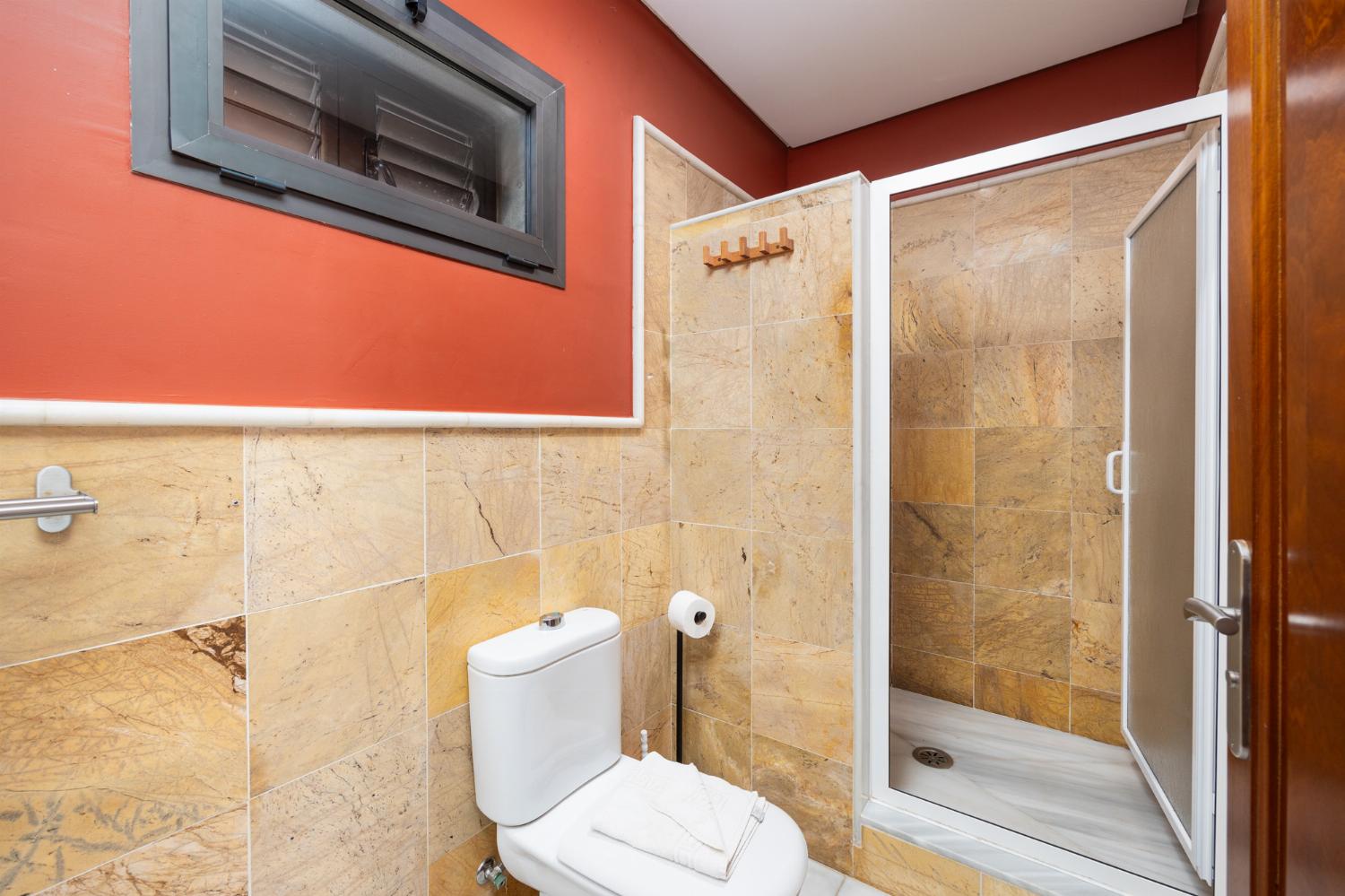 Family bathroom with shower