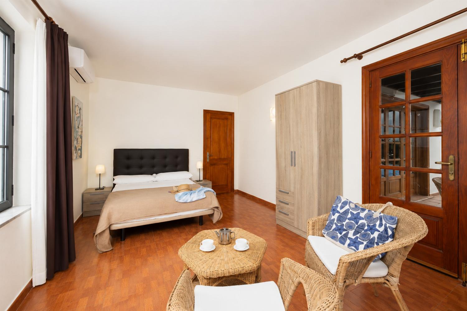 Double bedroom with A/C