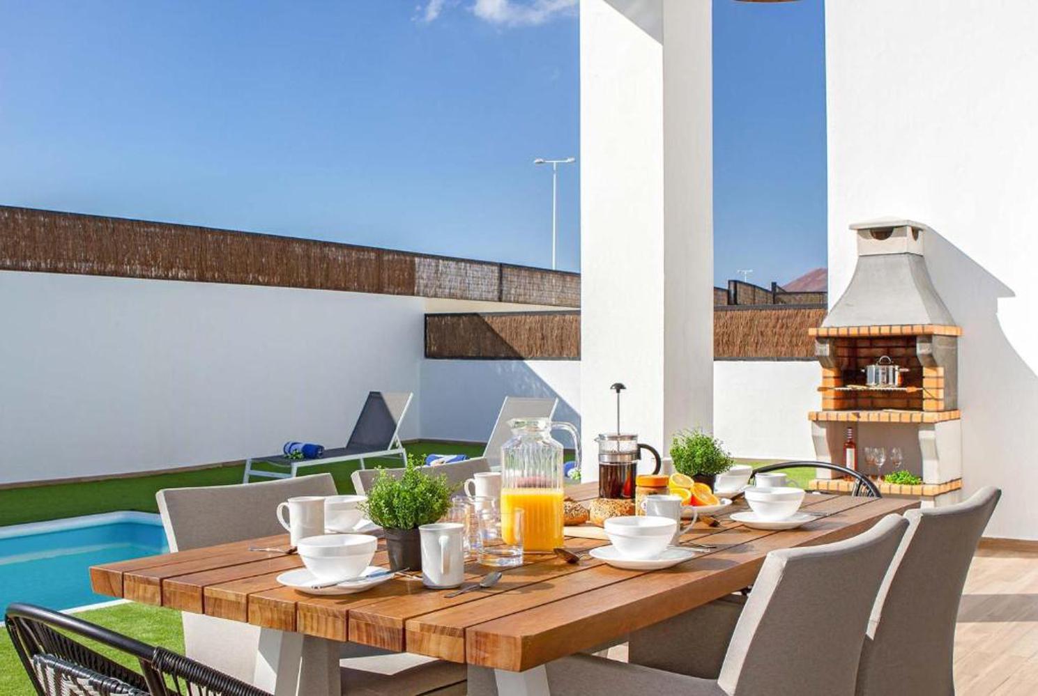Outdoors sitting area