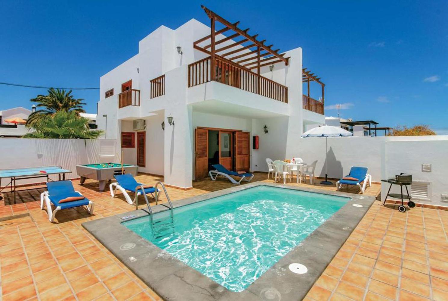 ,Beautiful villa with private pool