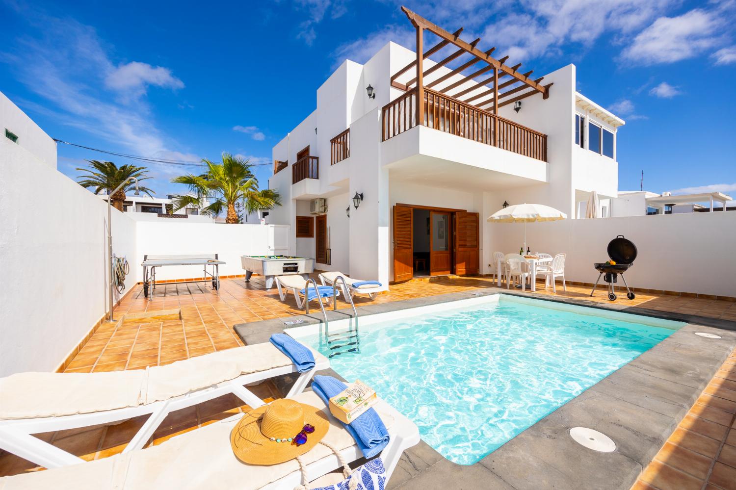 ,Beautiful villa with private pool and terrace